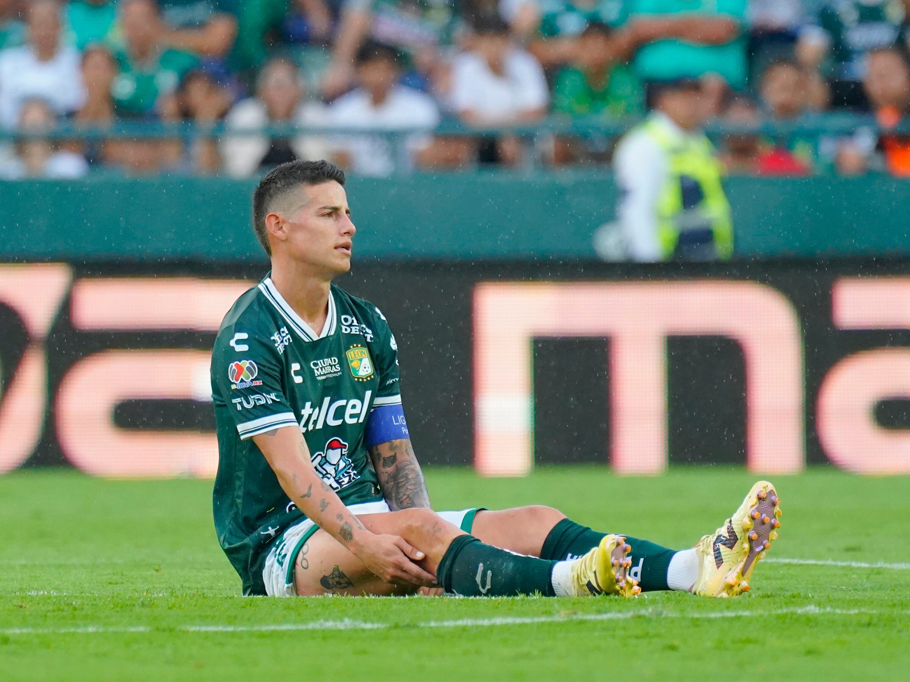 James Rodríguez de Club Leon / Getty Images.