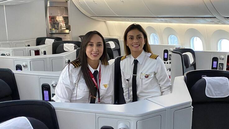 Camila Basto, la piloto colombiana que rompe esquemas en la aviación del país.