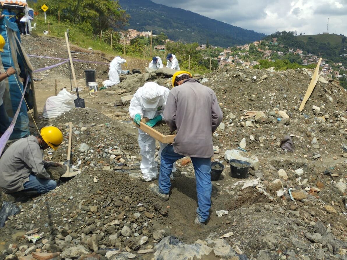 Escombrera de la comuna Trece- foto Caracol Radio