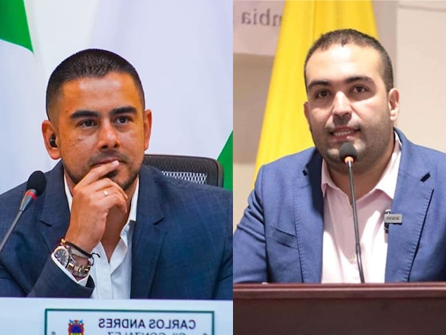 Presidentes de la Asamblea de Risaralda y el Concejo de Pereira - Imágenes tomadas de redes.