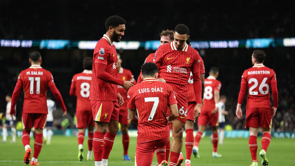 Liverpool de Luis Díaz visita al Brentford: fecha, hora y cómo ver la Premier League desde Colombia