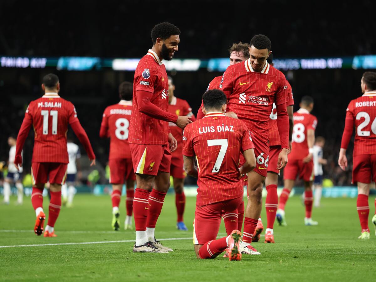 Liverpool de Luis Díaz visita al Brentford: fecha, hora y cómo ver la Premier League desde Colombia