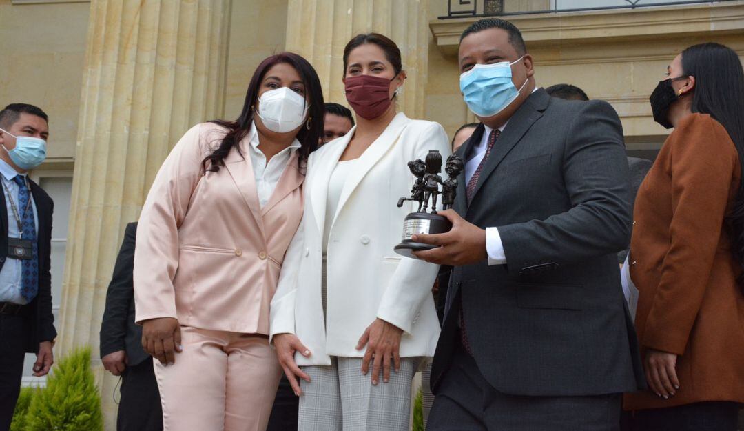 Reconocimiento al alcalde Willman Bermúdez. 