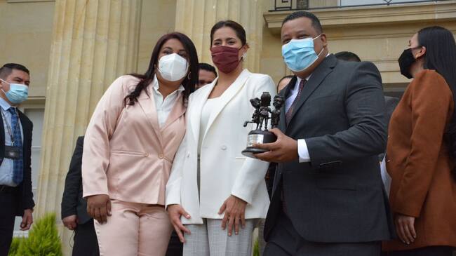 Reconocimiento al alcalde Willman Bermúdez.