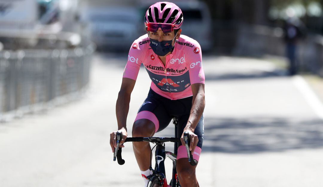 Egan Bernal, líder del Giro de Italia