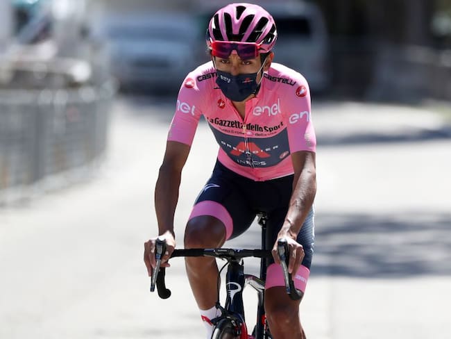Egan Bernal, líder del Giro de Italia