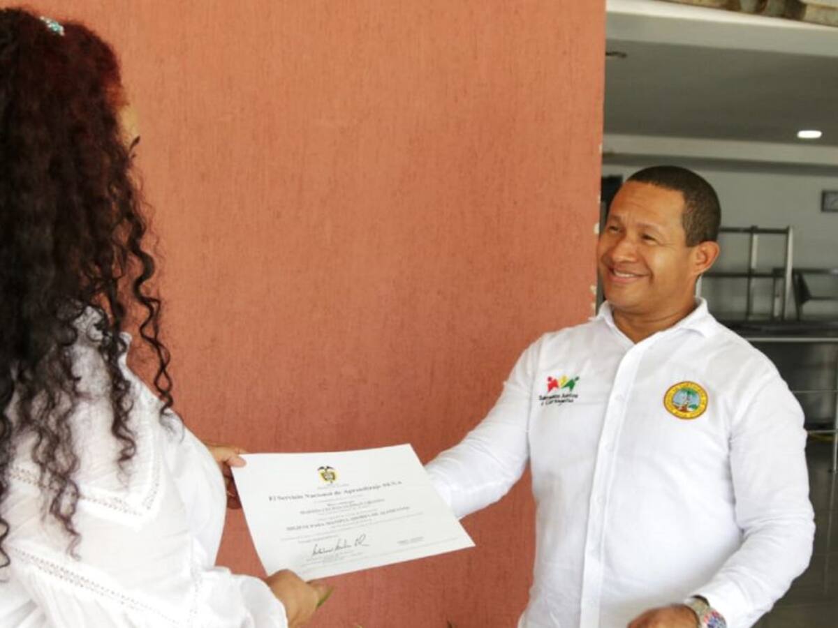 En Cartagena 25 internas de cárcel distrital certificadas por el SENA