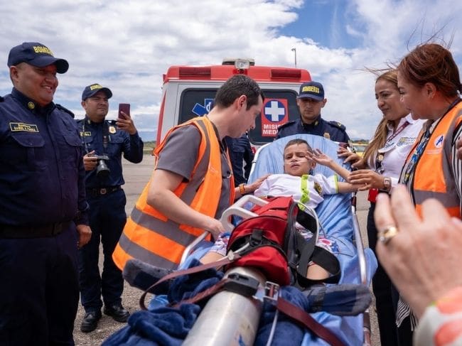 Médicos definirán si Lucas Murillo puede recibir un trasplante de corazón en Bucaramanga. Foto; suministrada.