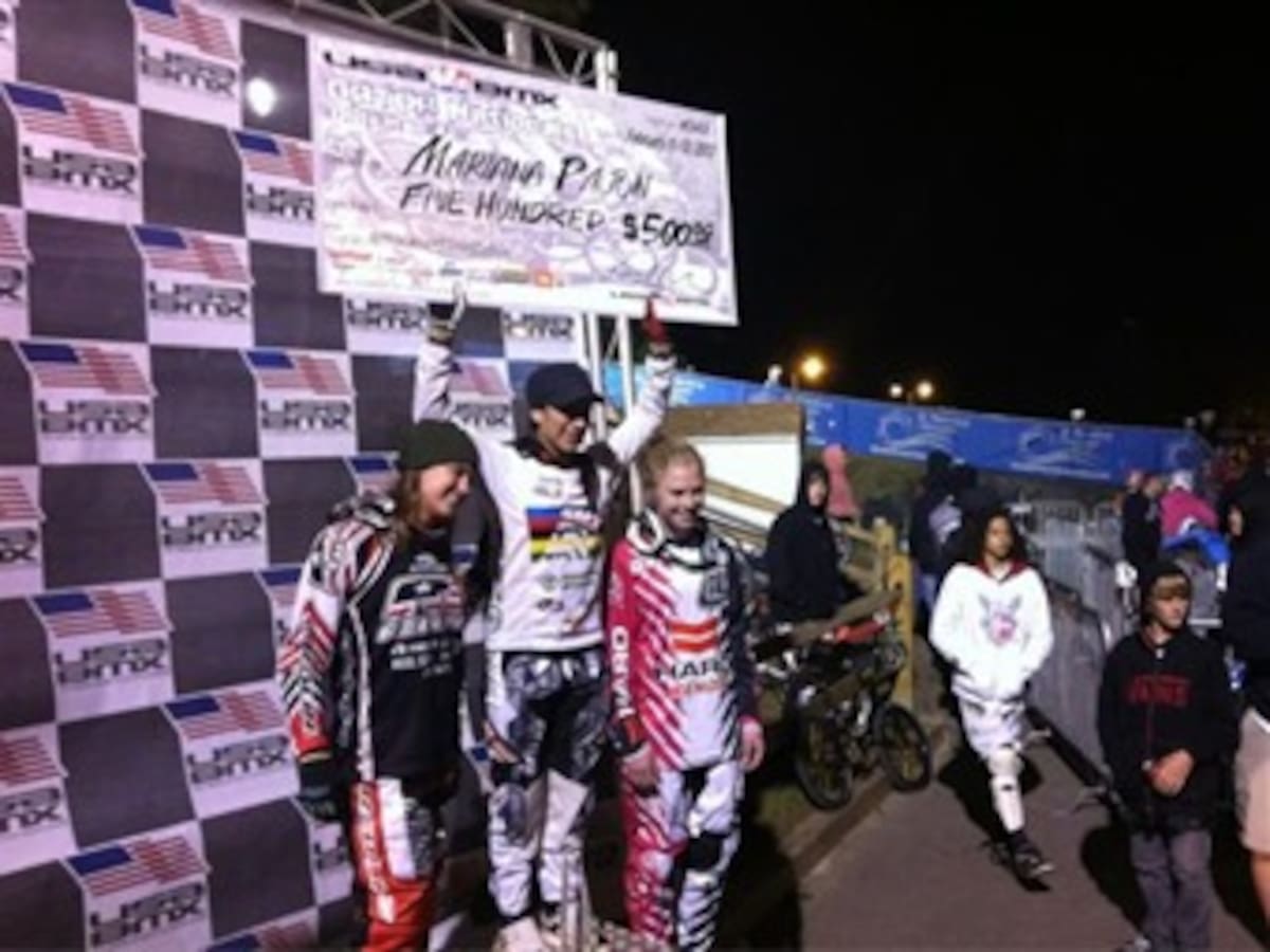 Mariana Pajón ganó el Campeonato Continental UCI Norteamericano de BMX