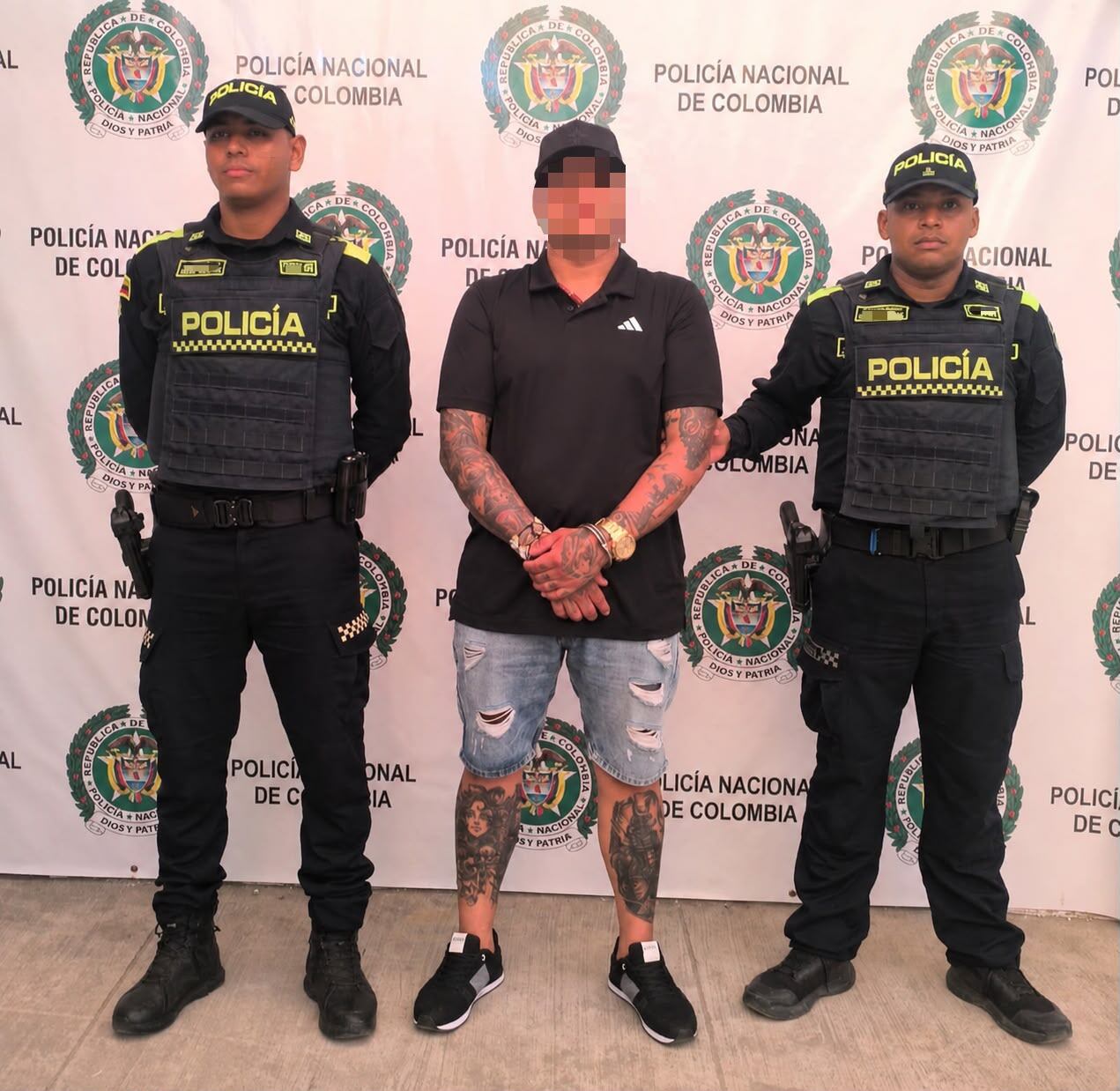 Capturado en Santa Marta  alias “Comando 8” con Notificación Azul de Interpol/ MESAN   