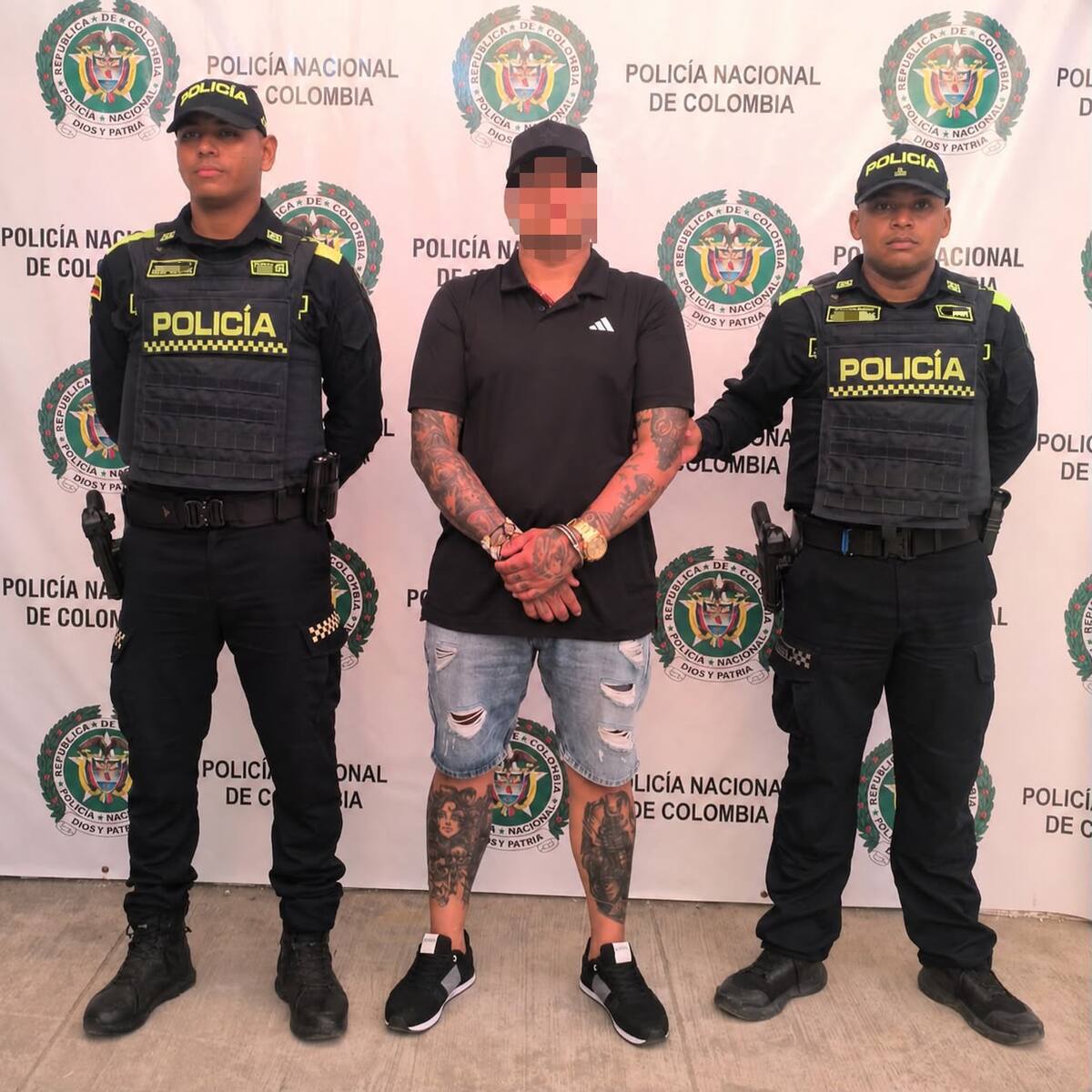 Capturado en Santa Marta alias ‘Comando 8′ con Notificación Azul de Interpol