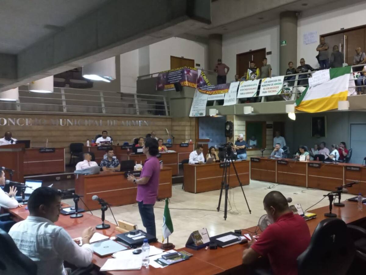 Fotomultas y el empréstito,proyectos a debatir en sesiones extras en el Concejo de Armenia