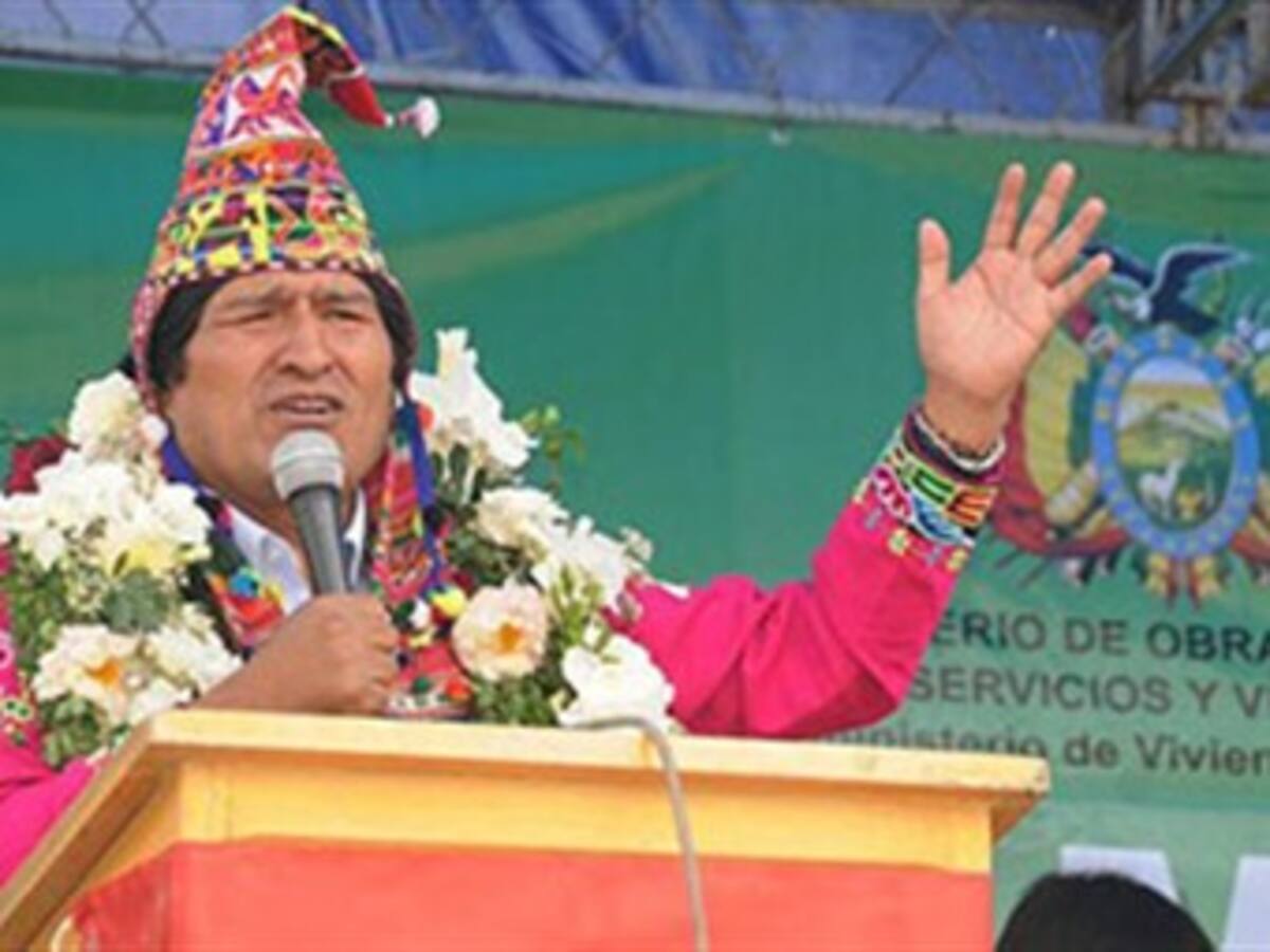 Morales critica a Obama por excluir a Bolivia de ATPDEA