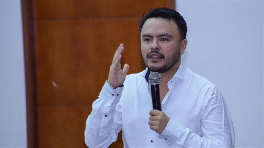 Juan Felipe Harman, alcalde de Villavicencio. Foto: Cortesía Alcaldía de Villavicencio