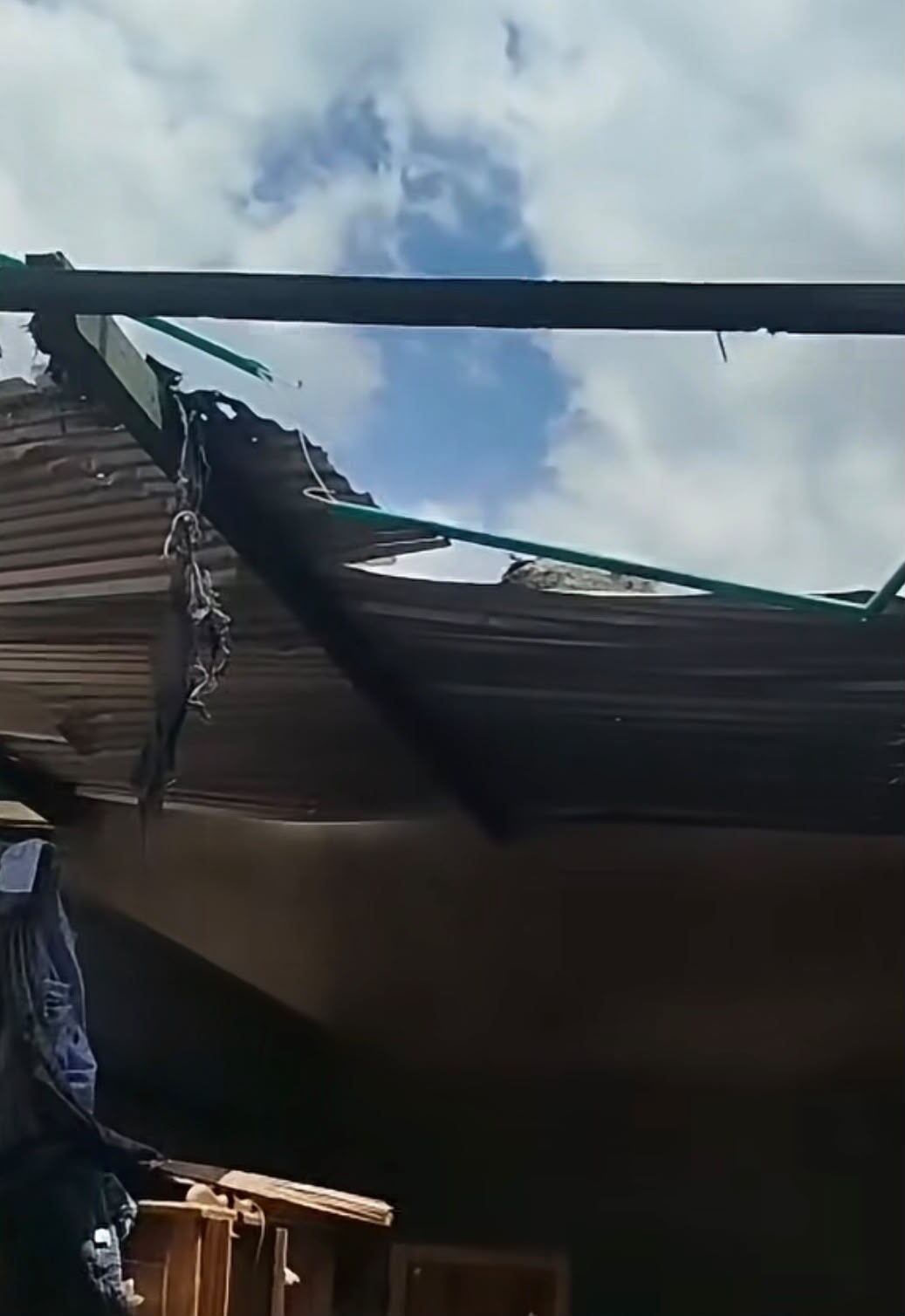 Nuevo ataque con drones a una vivienda familiar en el Catatumbo. / Foto: Cortesía.
