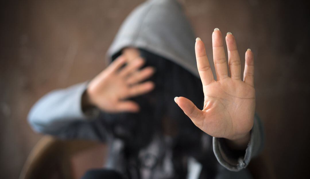 Agresión física mujer. 