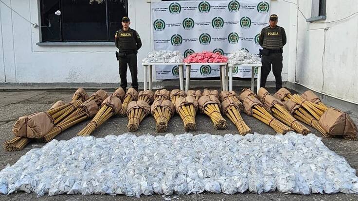 Decomisan primer gran cargamento de pólvora en Santander