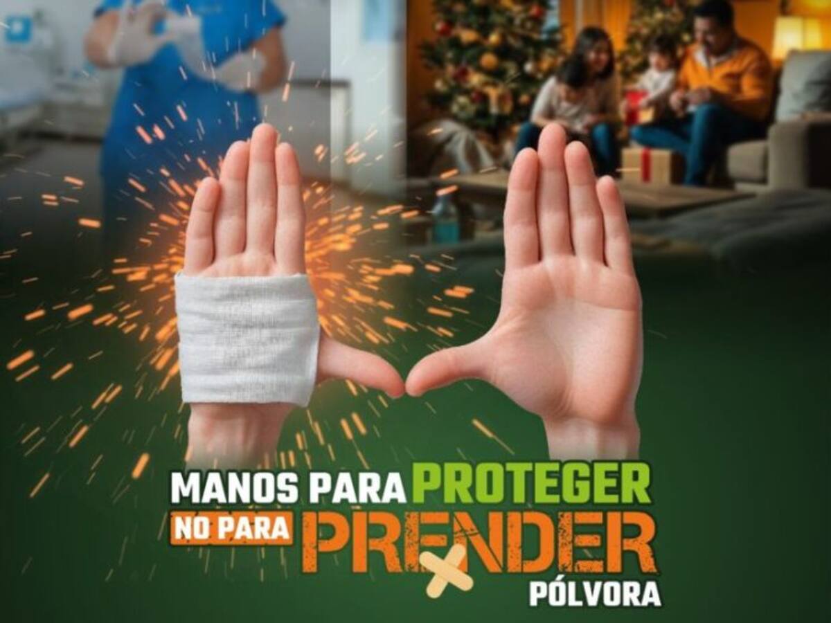 Presentan campaña navideña “Manos para proteger, no para prender pólvora”