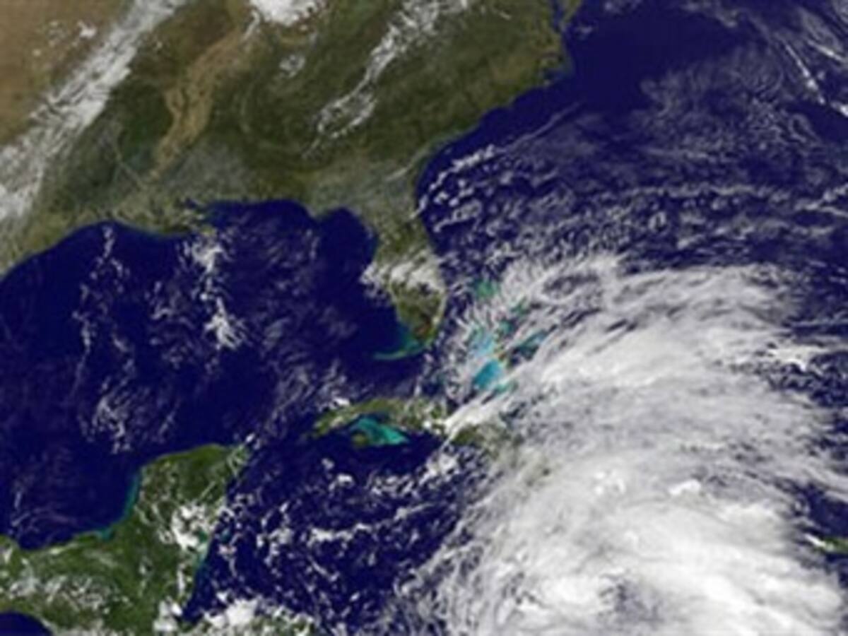 Trayectoria completa del Huracán Sandy quedó registrada en un video satelital
