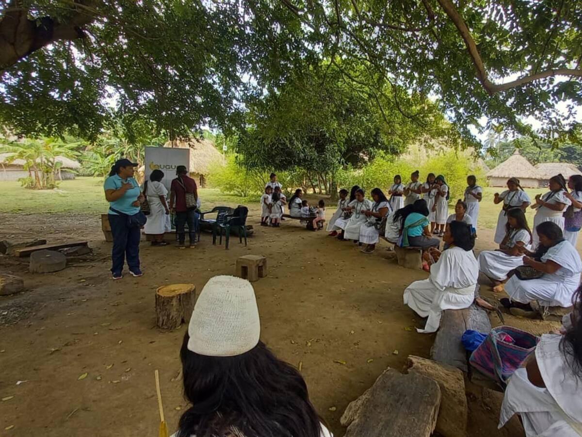Comunidad indígena del Resguardo Katanzama recibió capacitación en Fusarium R4T