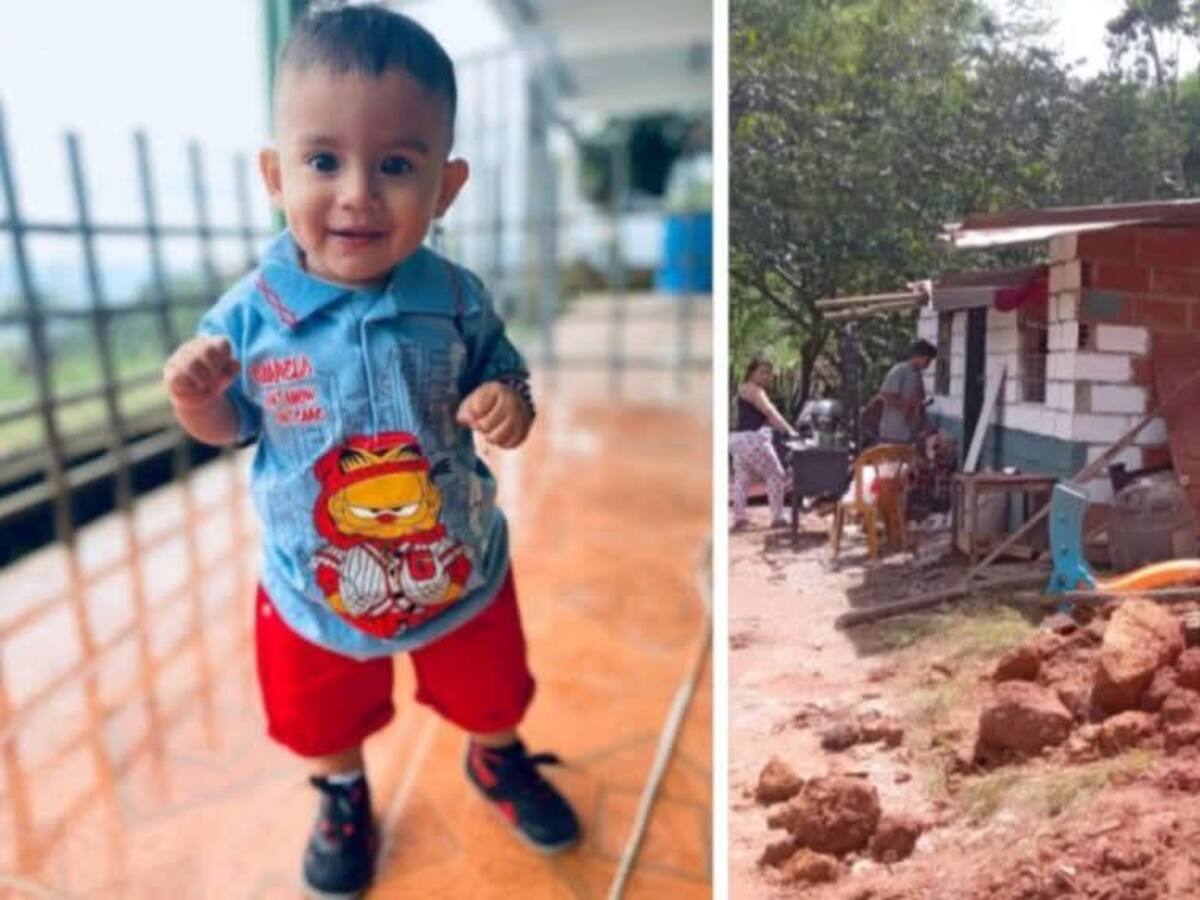 Menor de 17 meses de edad, murió víctima de un derrumbe
