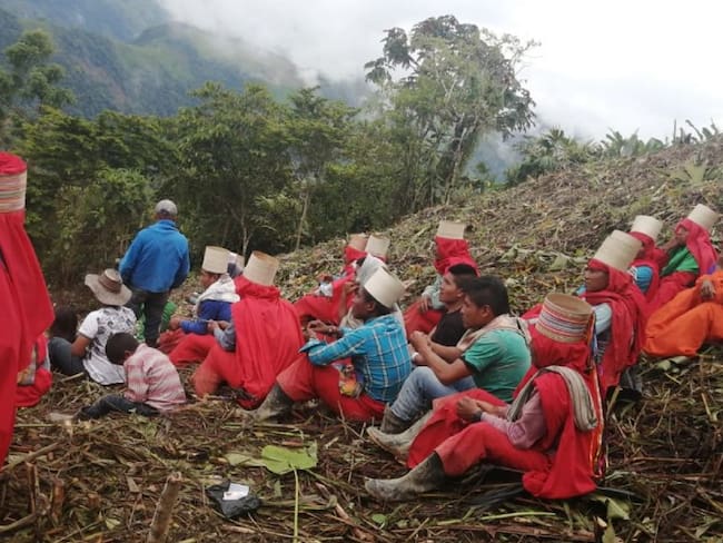 Alerta por confinamiento de familias indígenas en el occidente de Antioquia