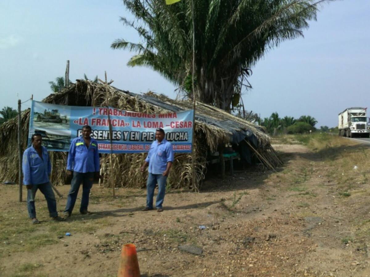 Extrabajadores mineros fueron atacados en La Loma, Cesar