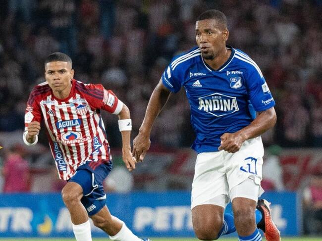 Duelo entre Junior de Barranquilla y Millonarios en la Superliga / @MillosFCoficial