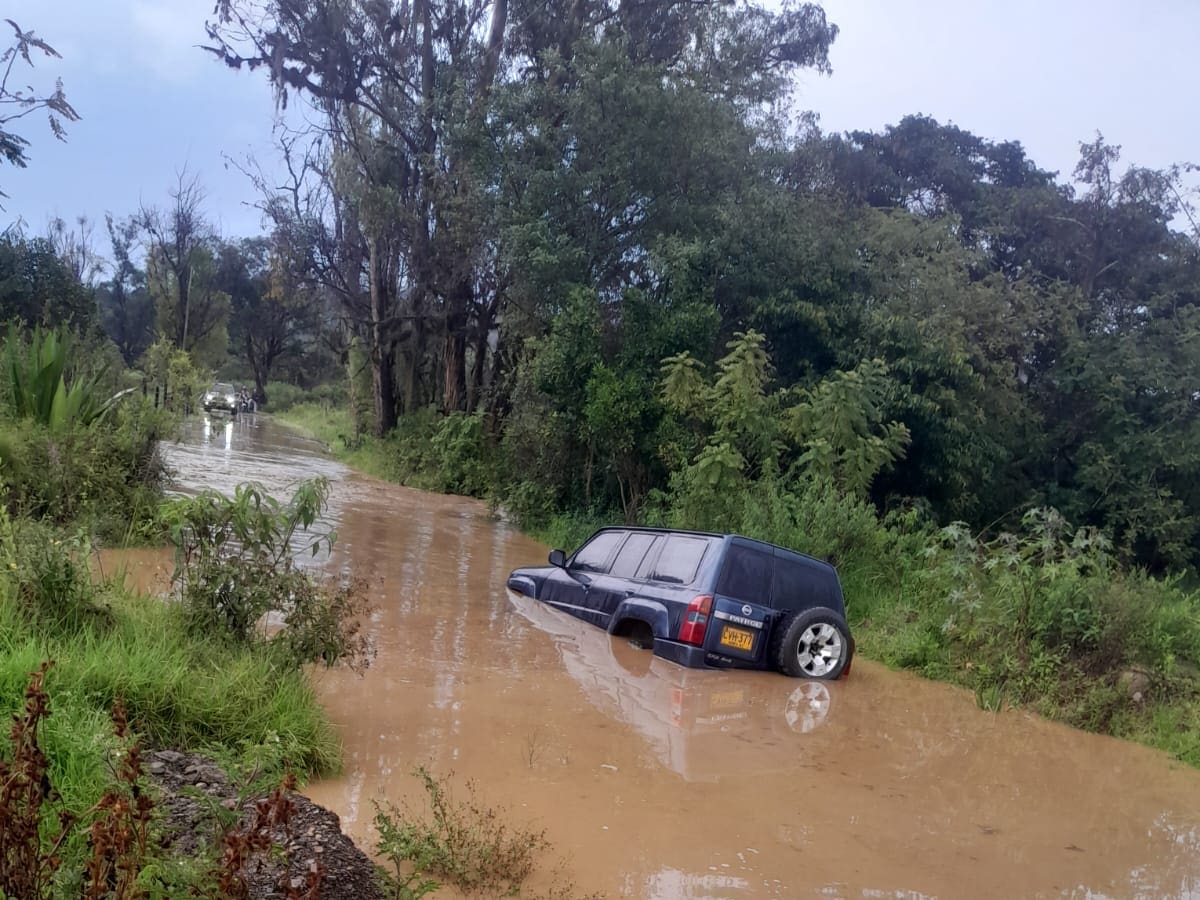 Lluvias en Sutamarchán dejan incomunicada a la vereda Carrizal