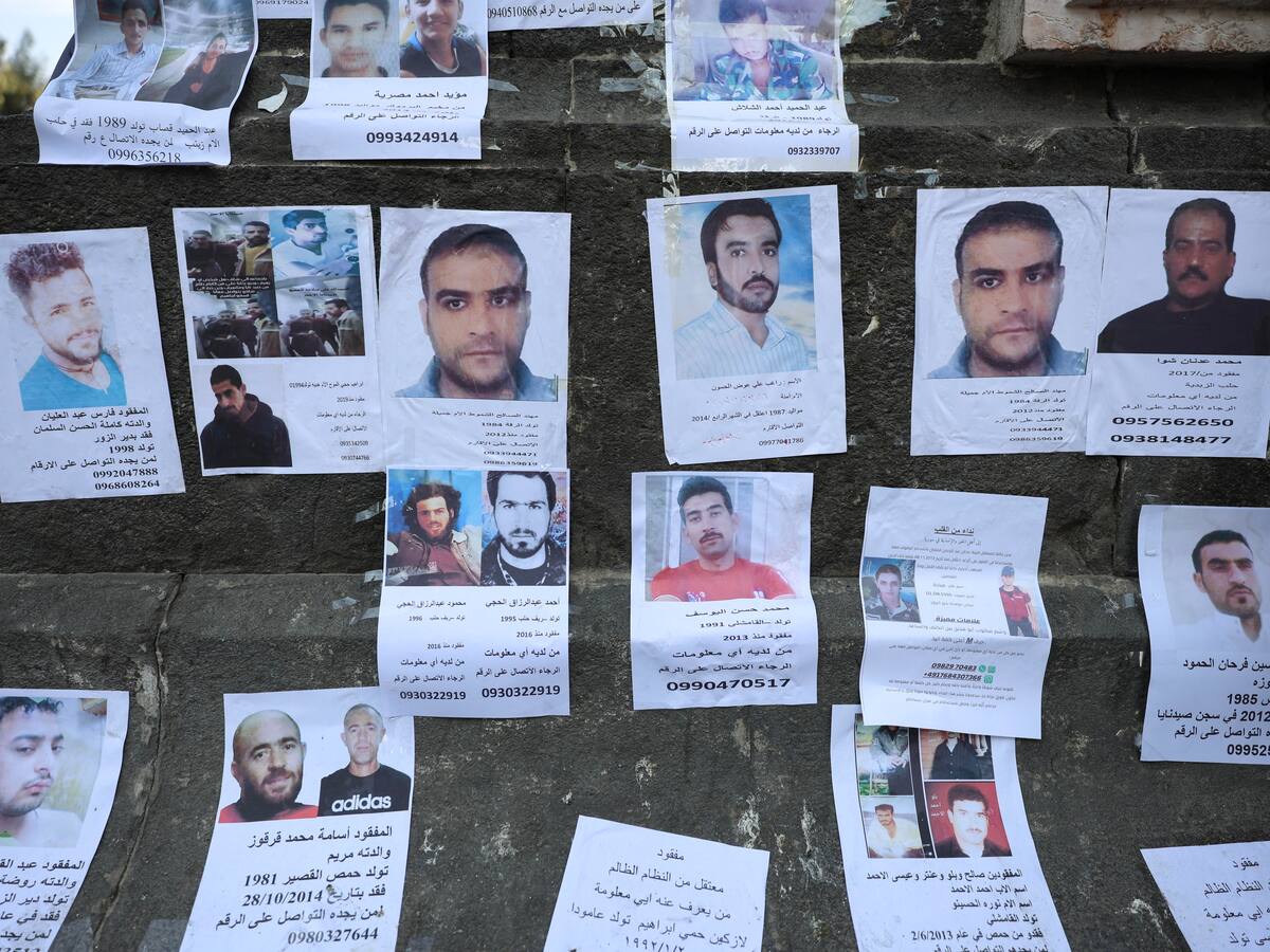 ‘Caesar’, asociación que busca dar con los desaparecidos en medio de la dictadura de Bashar al-Assad