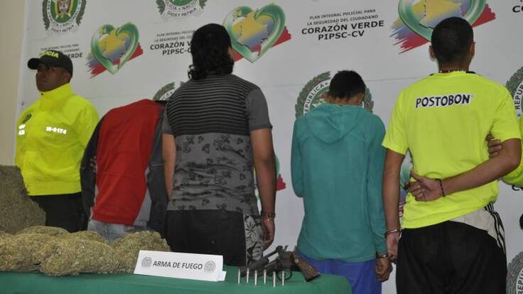 Capturan a tres sindicados del asesinato de un policía en el Quindío