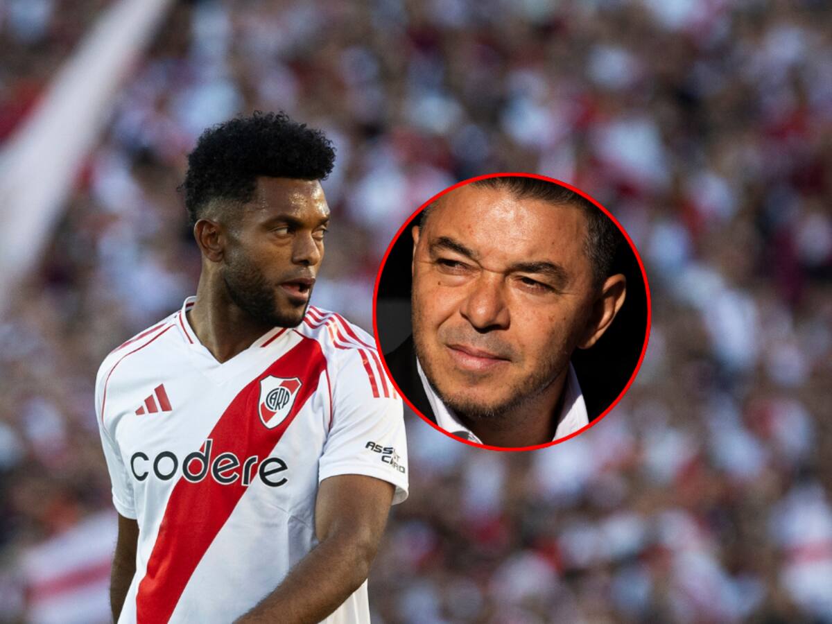 Miguel Borja saldría de River Plate y rompería trato con Marcelo Gallardo