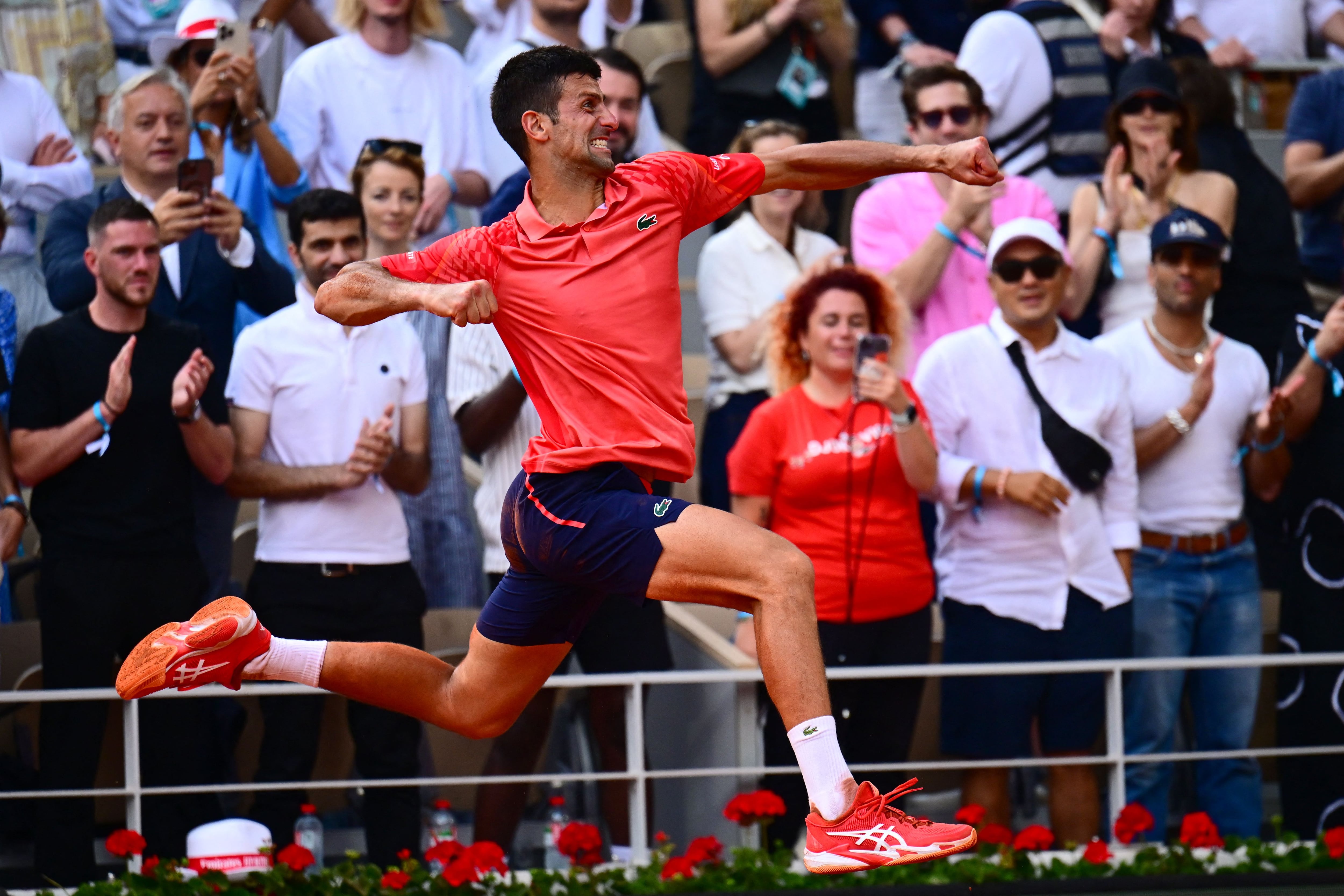 Novak Djokovic se consagró campeón de Roland Garros. (Photo by Emmanuel DUNAND / AFP) (Photo by EMMANUEL DUNAND/AFP via Getty Images)