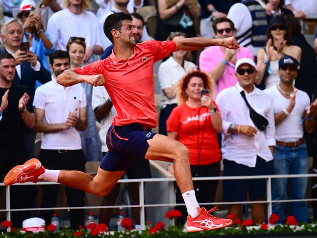 Novak Djokovic se consagró campeón de Roland Garros. (Photo by Emmanuel DUNAND / AFP) (Photo by EMMANUEL DUNAND/AFP via Getty Images)