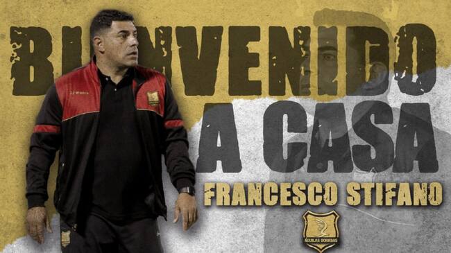 Francisco Stifano se había despedido de su cargo como técnico de Águilas en diciembre del año pasado.