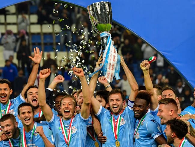 Las mejores imágenes del título de la Lazio ante la Juventus