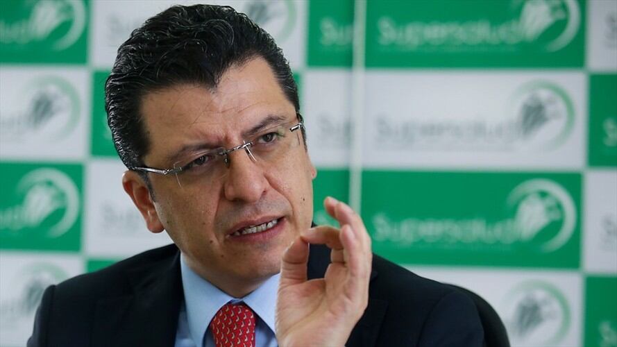 Norman Julio Muñoz, superintendente nacional de Salud. Foto: Colprensa