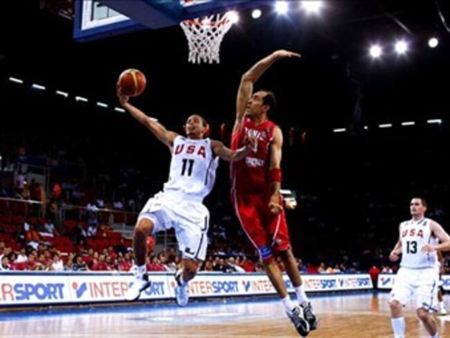 Estados Unidos canasteó Túnez en el Mundial de Baloncesto.  Defindos los octavos de final