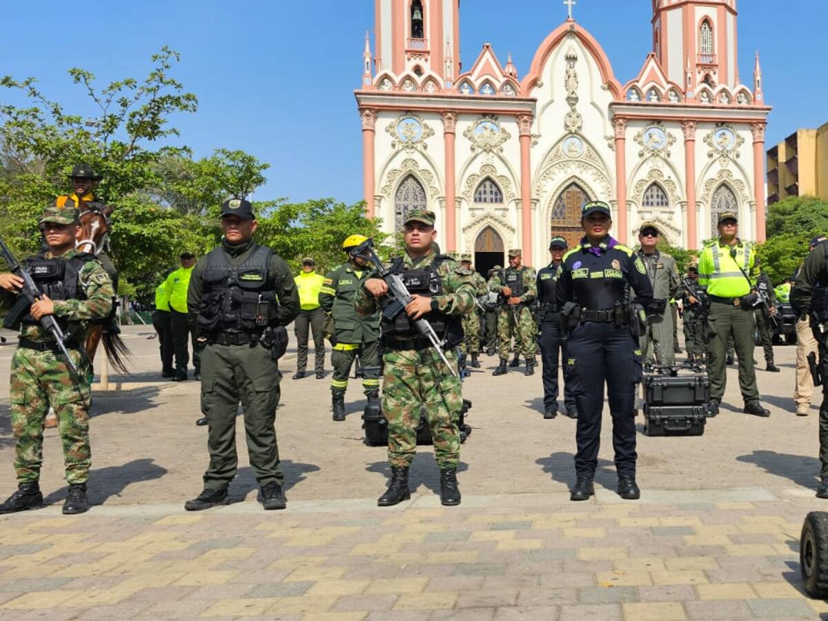 Semana Santa en Barranquilla: más de 800 policías garantizarán la seguridad