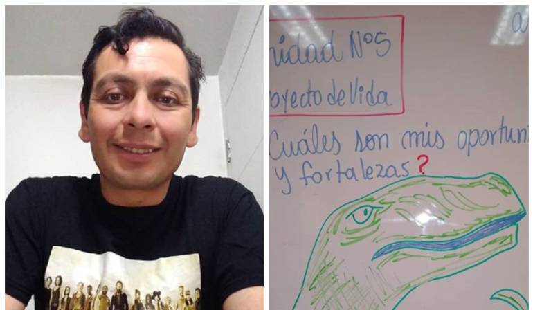 ¡Un profesor muy particular! Con 'memes' anima a sus estudiantes