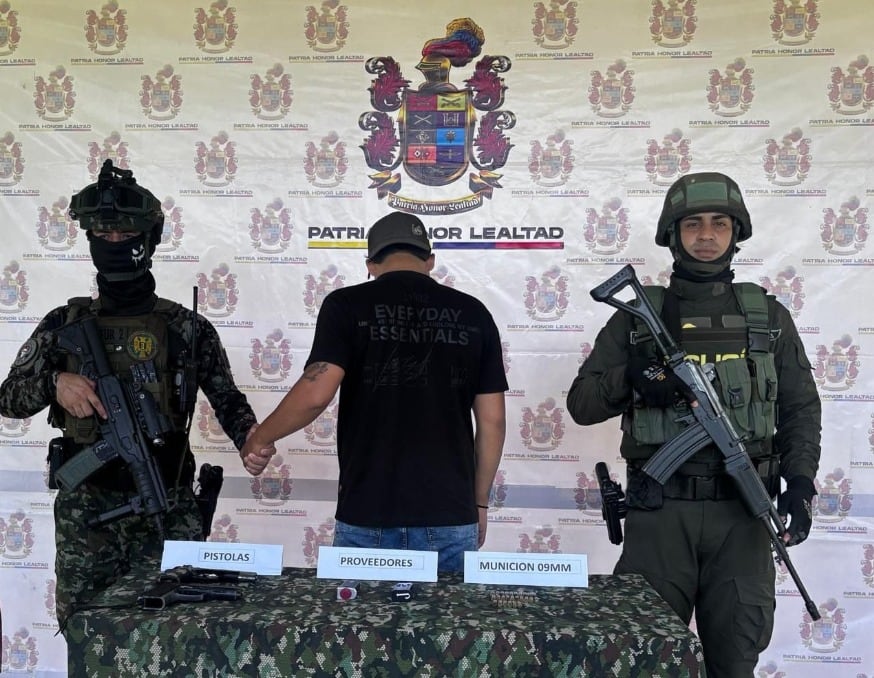 Integrante de la disidencia de las Farc se sometió a la justicia en el Catatumbo. Foto: Ejército.