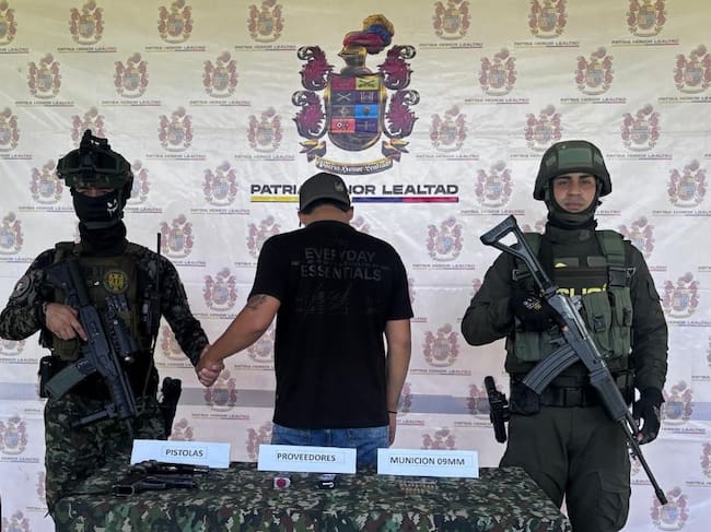 Integrante de la disidencia de las Farc se sometió a la justicia en el Catatumbo. Foto: Ejército.
