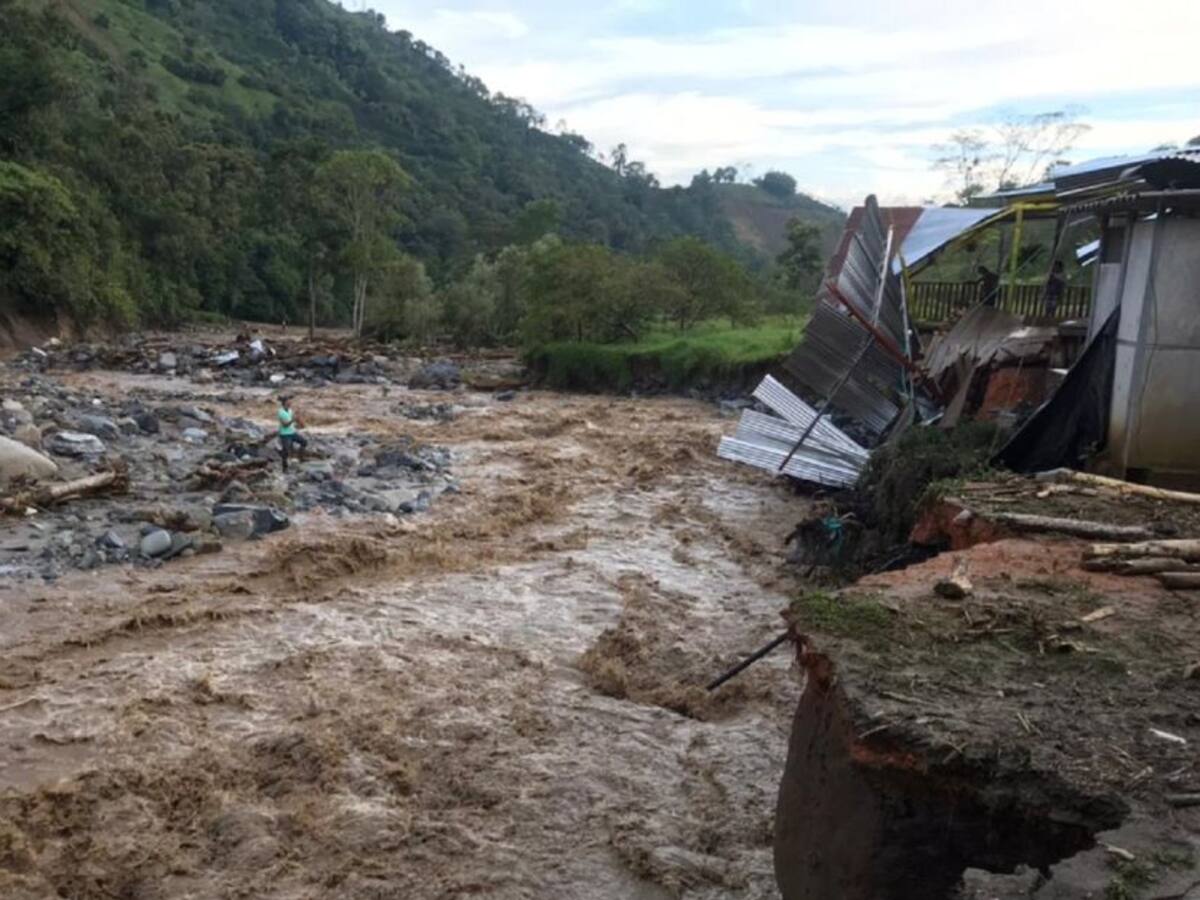 El invierno sigue golpeando fuertemente el municipio de Planadas, Tolima