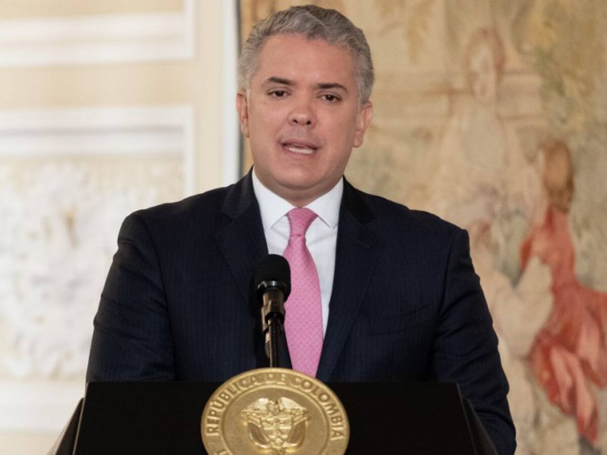 Duque: “Colombia nunca jugará a la ruleta rusa con economía"