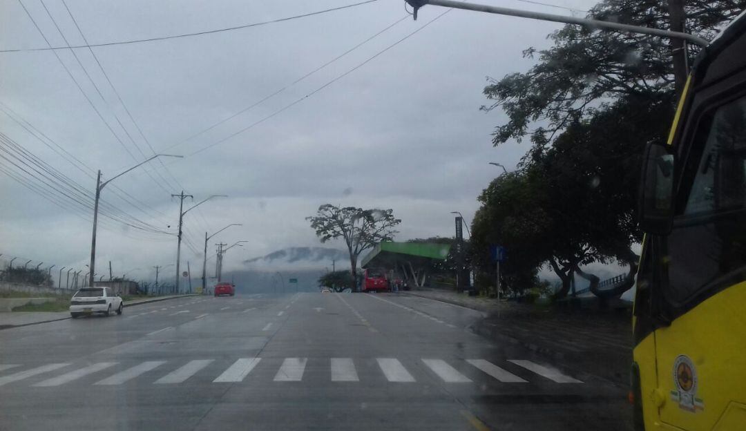 Fría y lluviosa mañana en Armenia