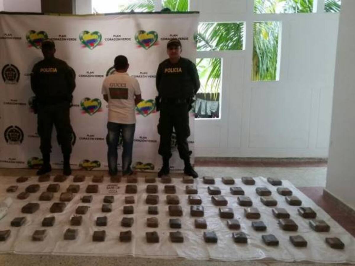 Cargamento de base de coca avaluada en más de 200 millones de pesos fue incautado en el Meta