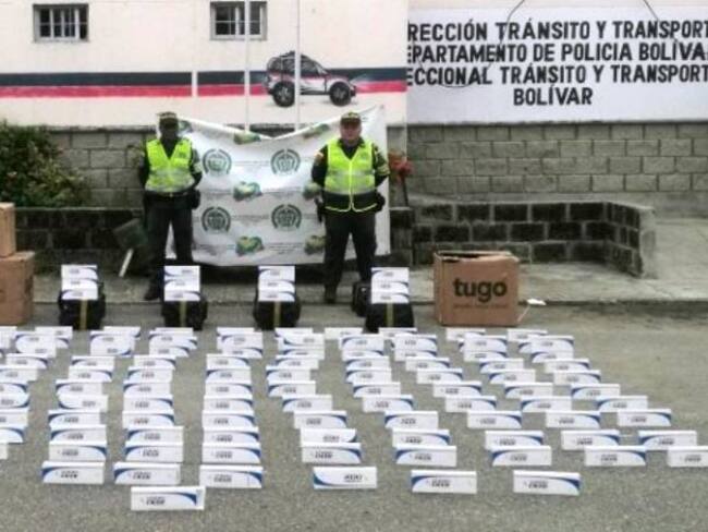 Incautan 70 mil unidades de cigarrillos de contrabando en Arjona Bolívar