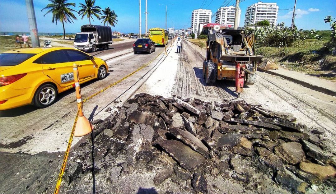 La Secretaría de Infraestructura activó frentes de trabajo en los barrios San Pedro, Centro Histórico, Ternera y Avenida Santander