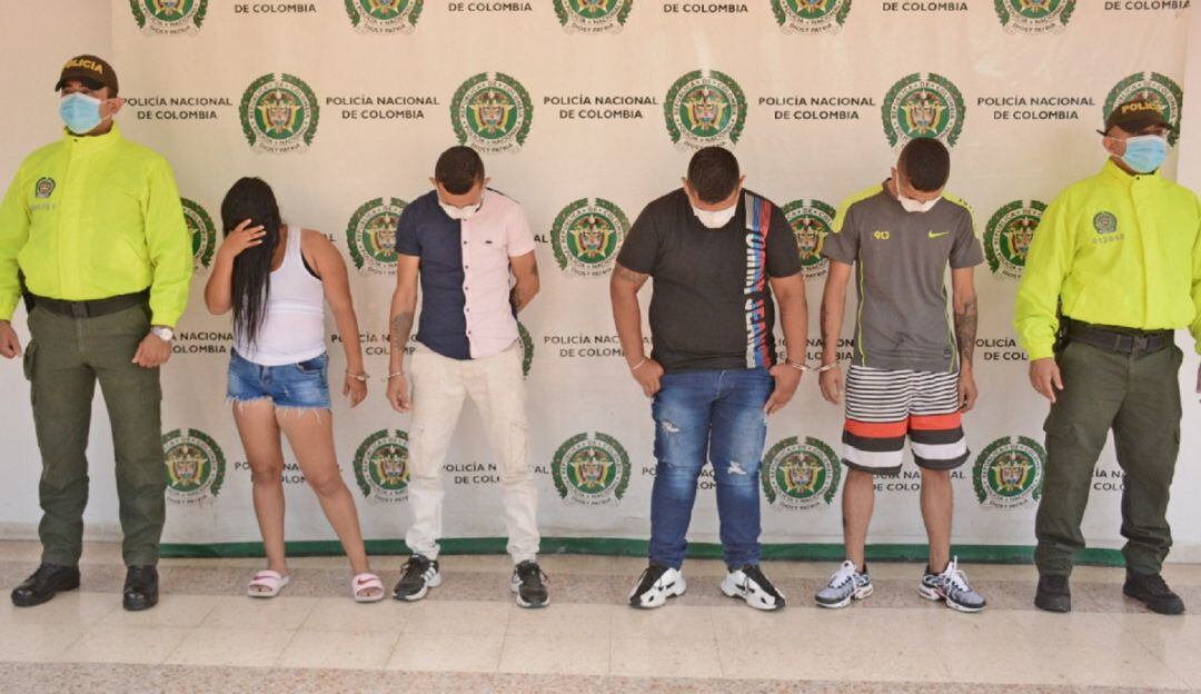 Capturaron a ‘Los abejorros’ en Neiva.