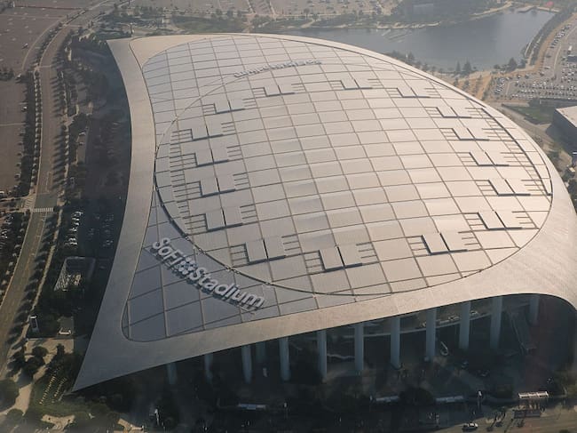 El SoFi Stadium se encuentra ubicado en California. (Photo by Michael Yanow/NurPhoto via Getty Images)